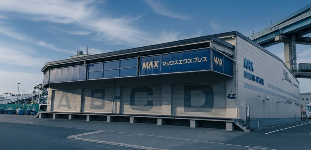 MAX EXPRESS会社全景 - 福岡拠点の総合物流センター